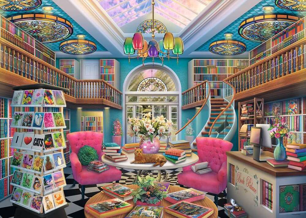Ravensburger Puzzle 1000pc - The Book Palace