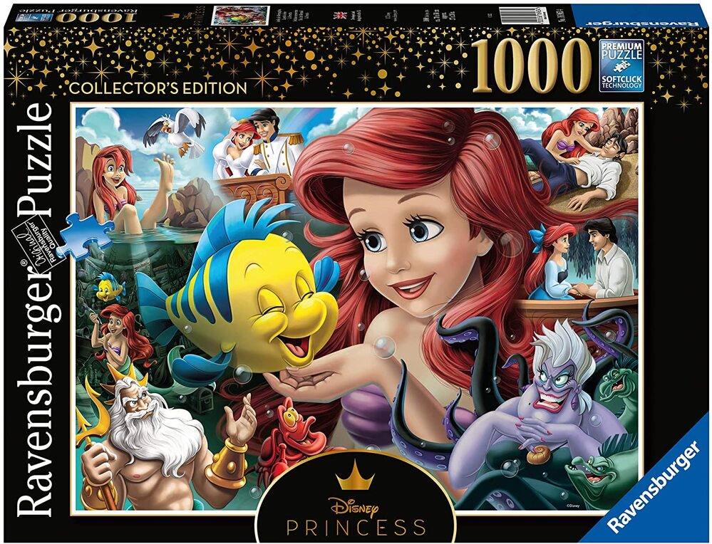 Ravensburger Puzzle 1000pc - Disney Heroines Little Mermaid