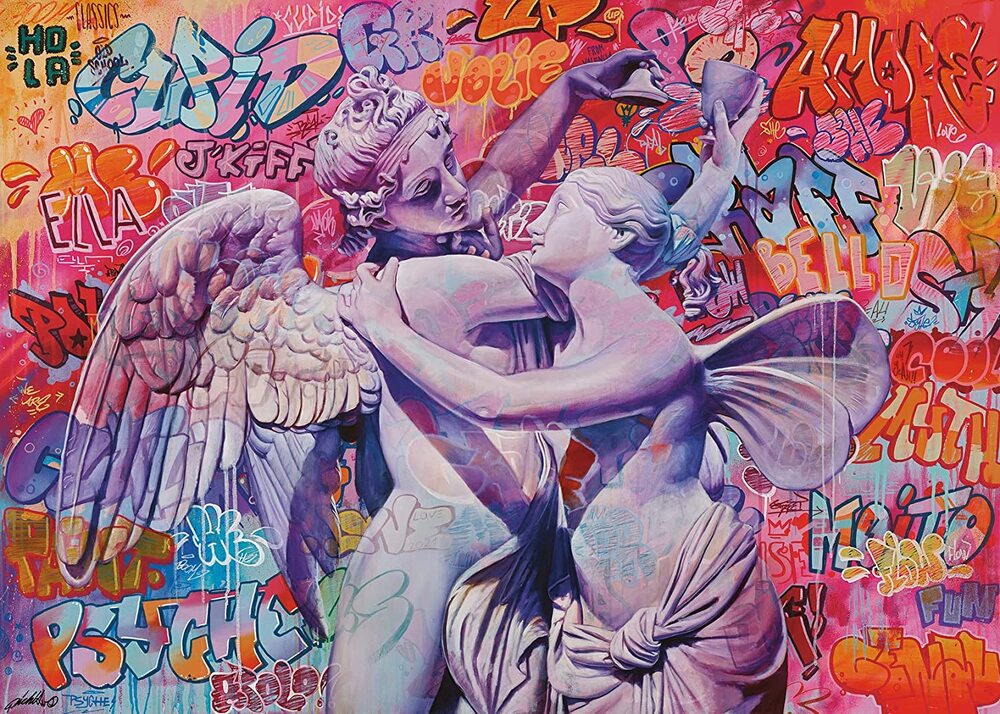 Ravensburger Puzzle 1000pc - Cupid and Psyche in Love