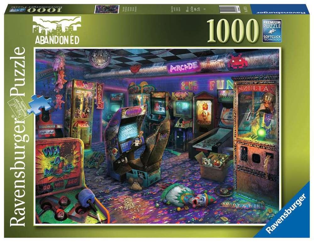 Ravensburger Puzzle 1000pc - Forgotten Arcade