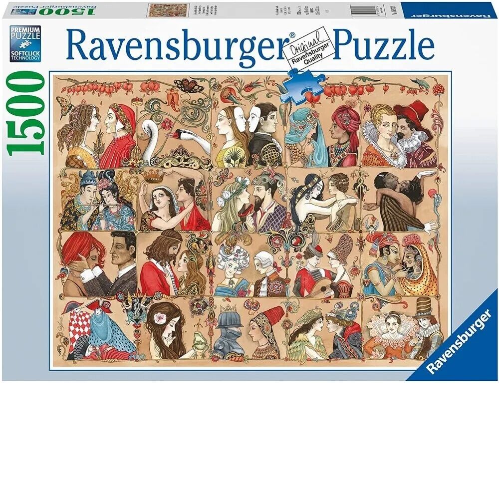 Ravensburger Puzzle 1500pc - Love Through the Ages