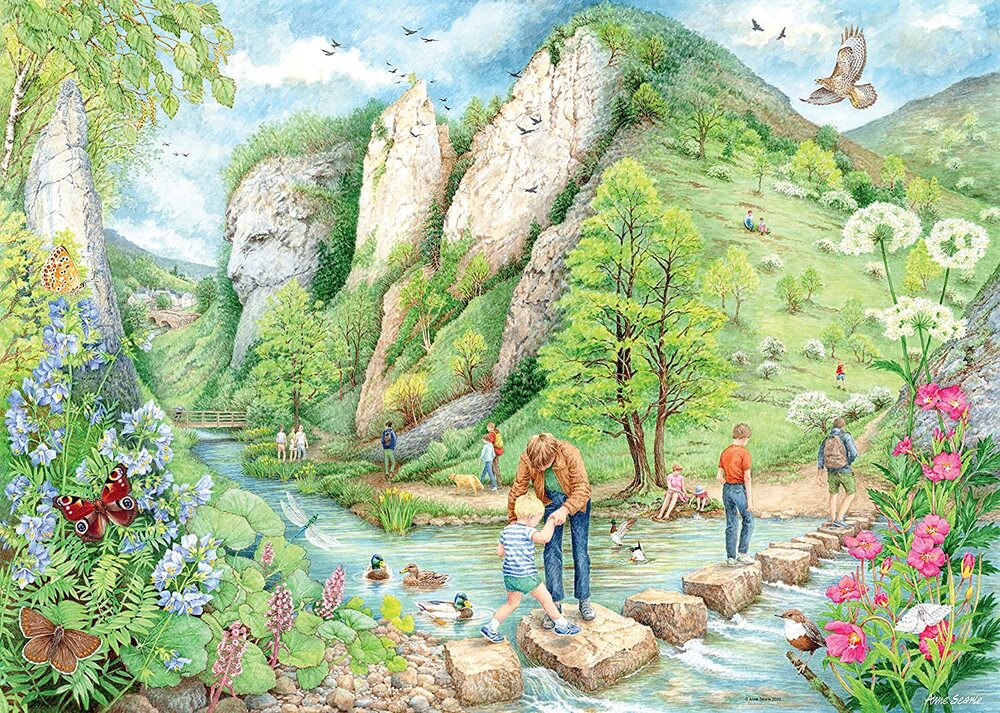 Ravensburger Puzzle 1000pc - Walking World - Dovetale