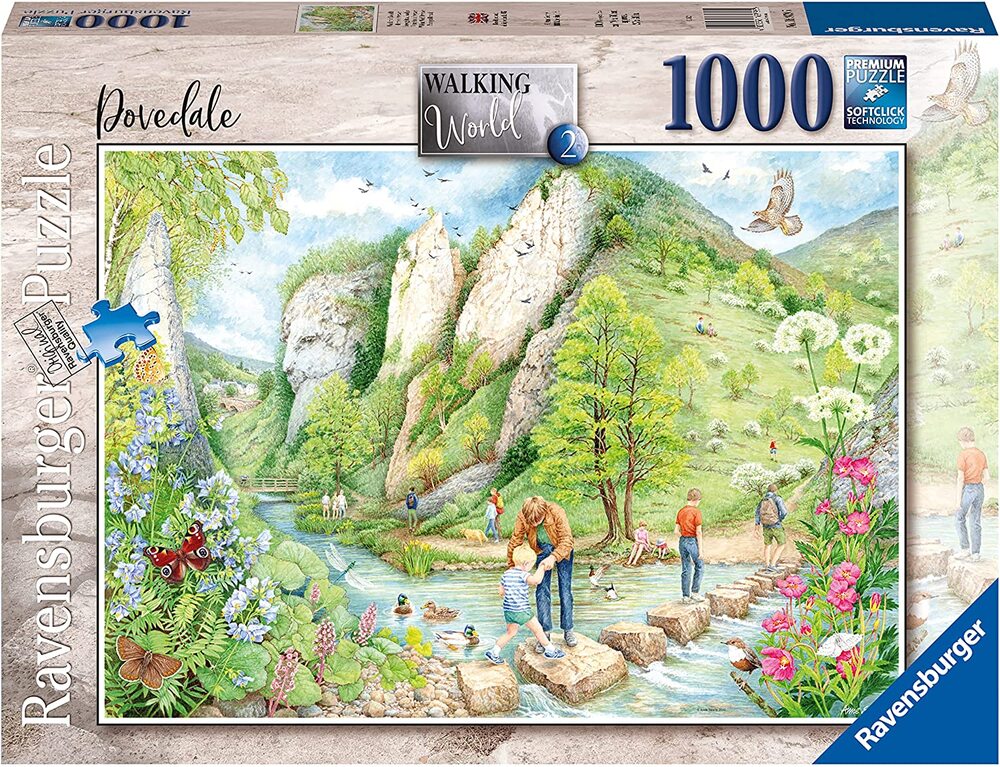 Ravensburger Puzzle 1000pc - Walking World - Dovetale