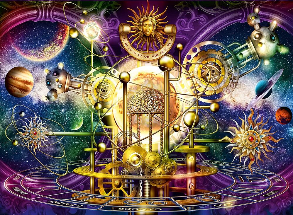 Ravensburger Puzzle 500pc - Golden Solar System