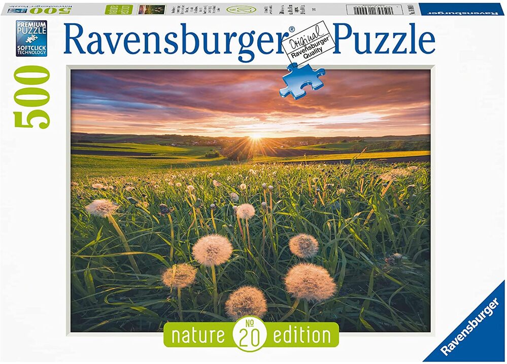 Ravensburger Puzzle 500pc - Dandelions at Sunset