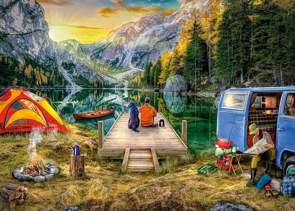 Ravensburger Puzzle 1000pc - Immersed in Nature