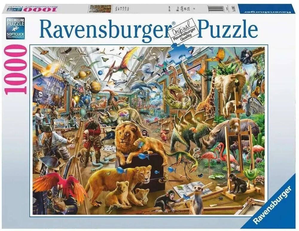 Ravensburger Puzzle 1000pc - Chaos in the Gallery