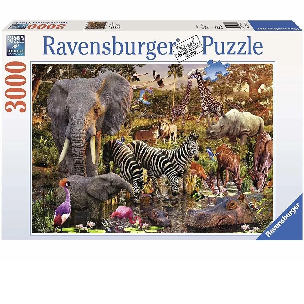 Ravensburger Puzzle 3000pc - African Animal World