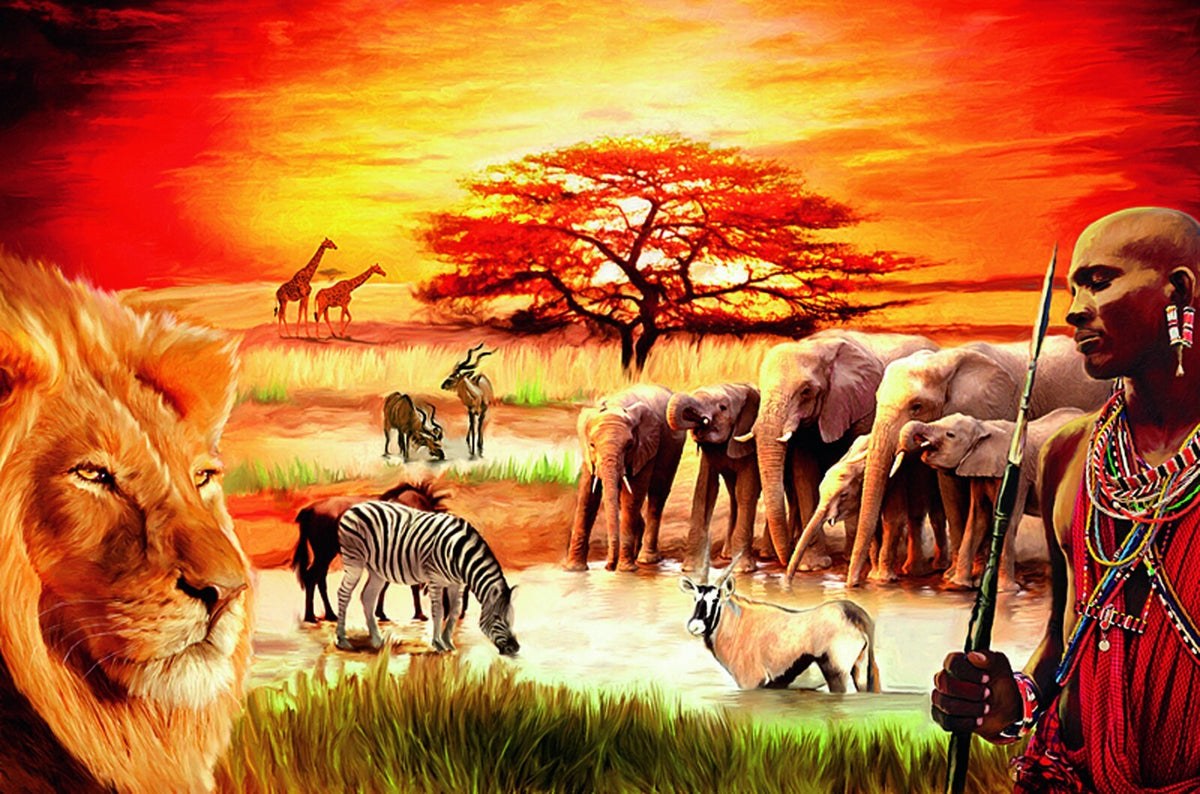 Ravensburger Puzzle 3000pc - Proud Maasai