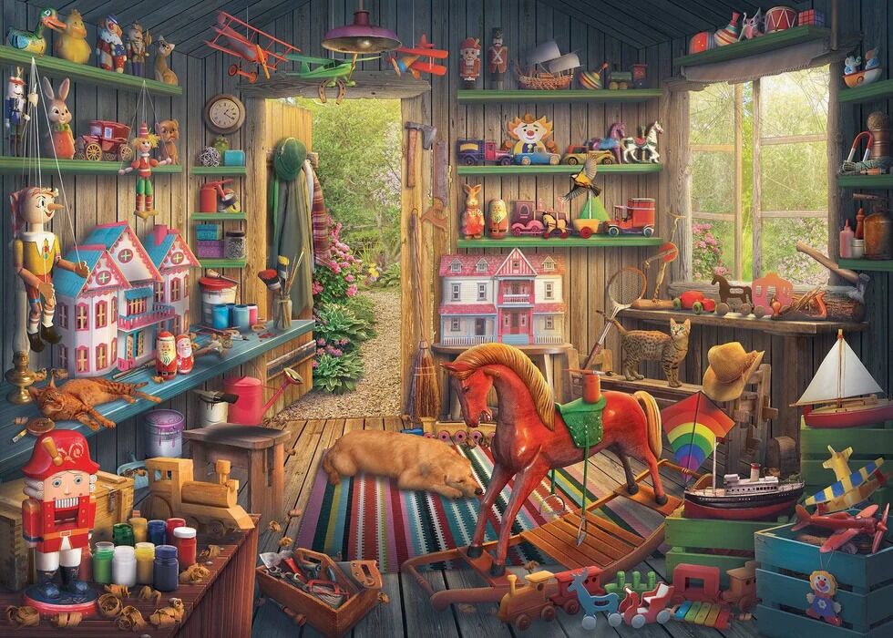 Ravensburger Puzzle 1000pc - Nostalgic Toys