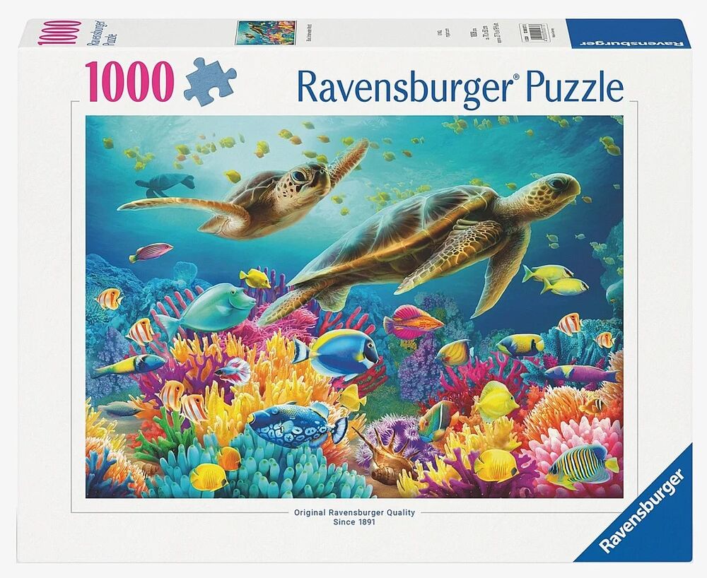 Ravensburger Puzzle 1000pc - Blue Underwater World