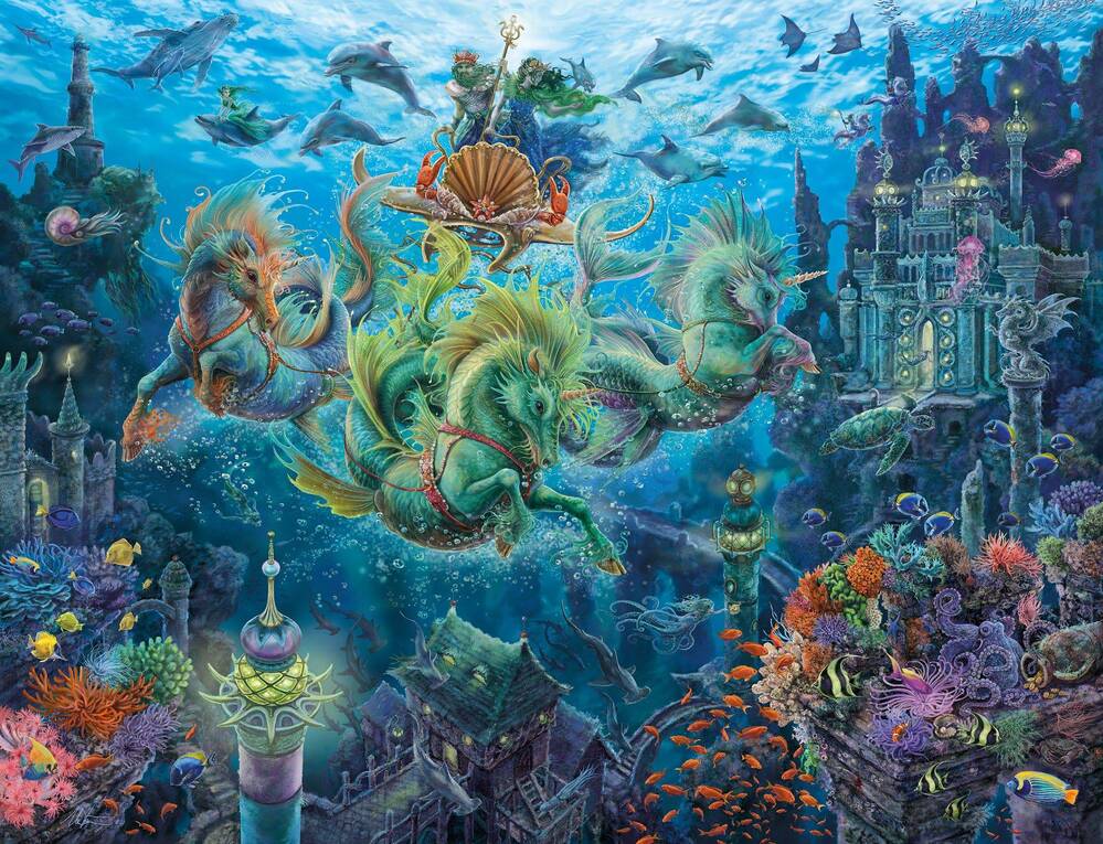 Ravensburger Puzzle 2000pc - Underwater Magic