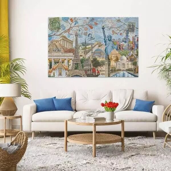 Ravensburger Puzzle 5000pc - Big Cities Collage