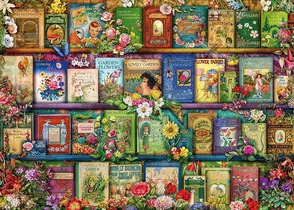 Ravensburger Puzzle 1000pc - Vintage Summer Garden