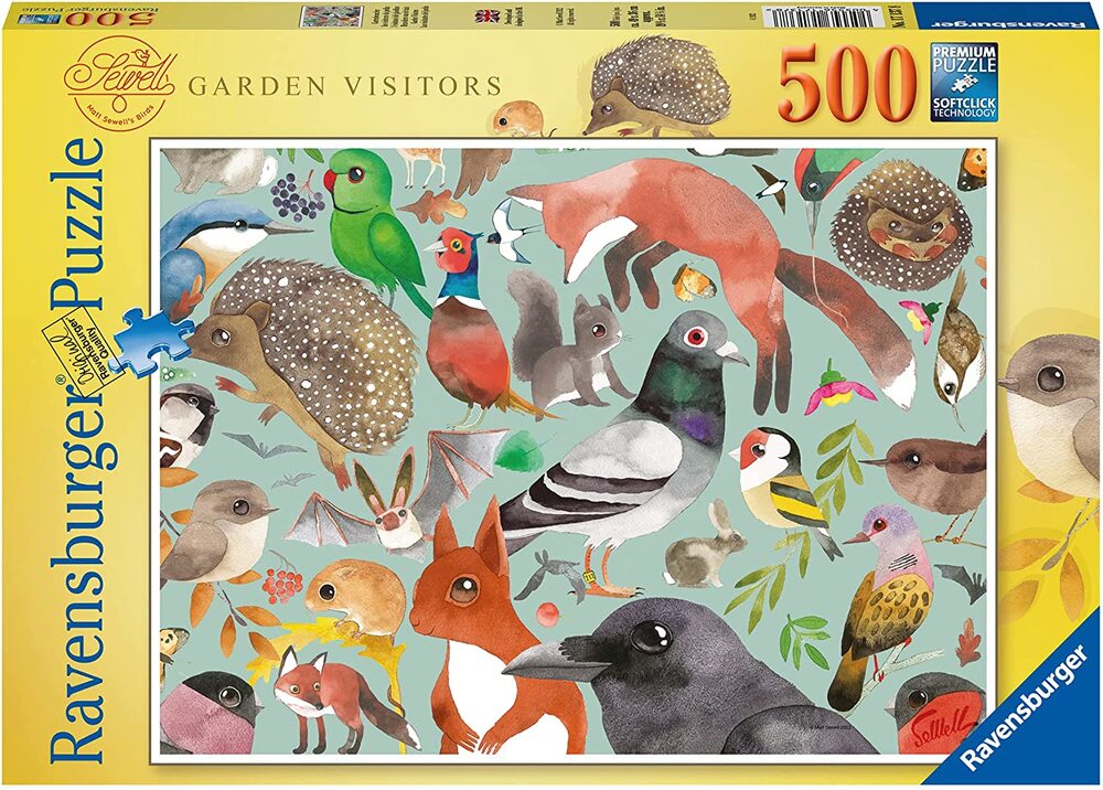 Ravensburger Puzzle 500pc - Garden Visitors