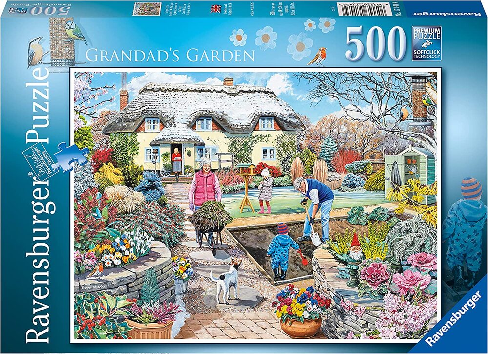 Ravensburger Puzzle 500pc - Grandad's Garden
