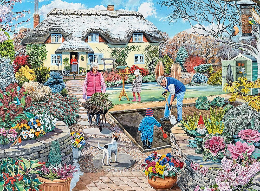 Ravensburger Puzzle 500pc - Grandad's Garden