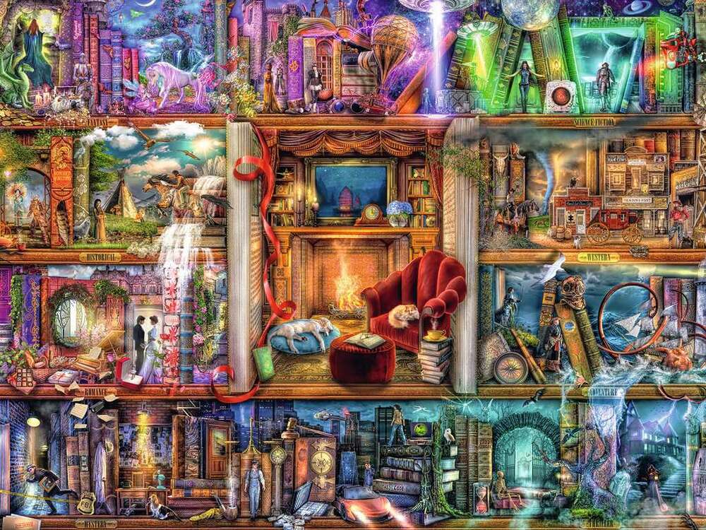 Ravensburger Puzzle 1500pc - The Grand Library