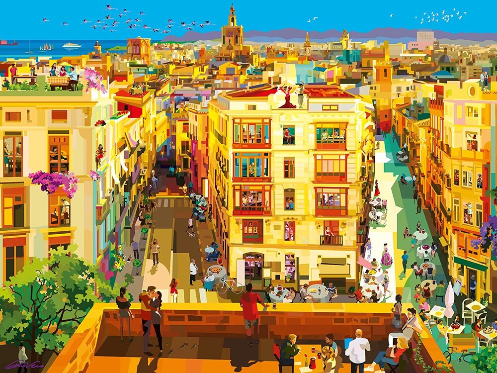 Ravensburger Puzzle 1500pc - Dining in Valencia