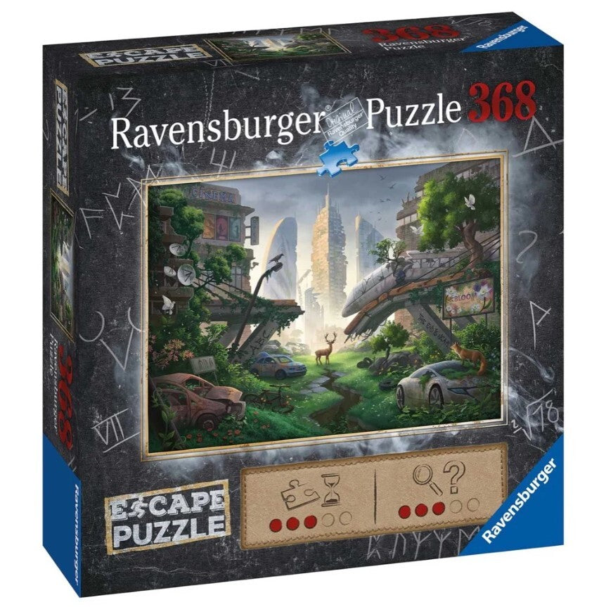 Ravensburger Puzzle 368pc - Escape Desolated City