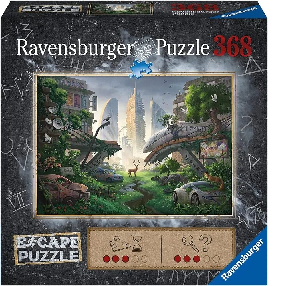 Ravensburger Puzzle 368pc - Escape Desolated City