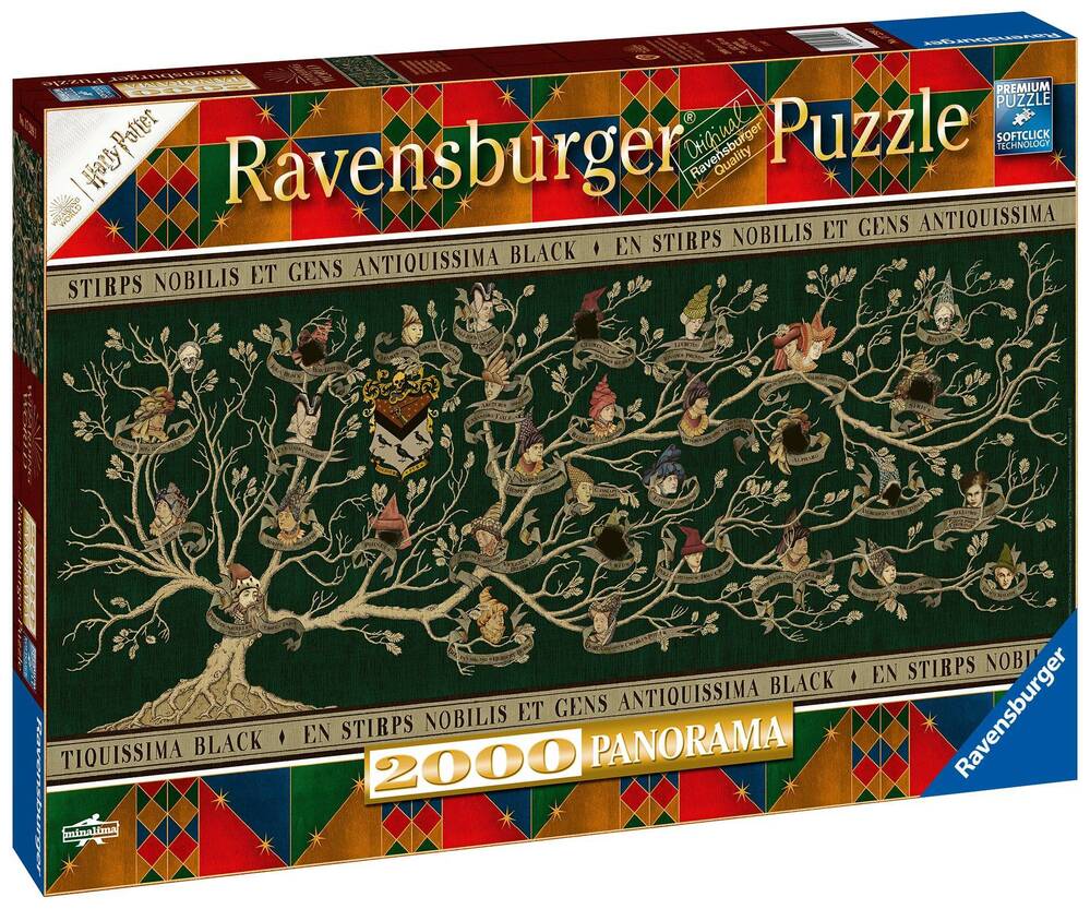 Ravensburger Puzzle 2000pc - Harry Potter Black Family Tree