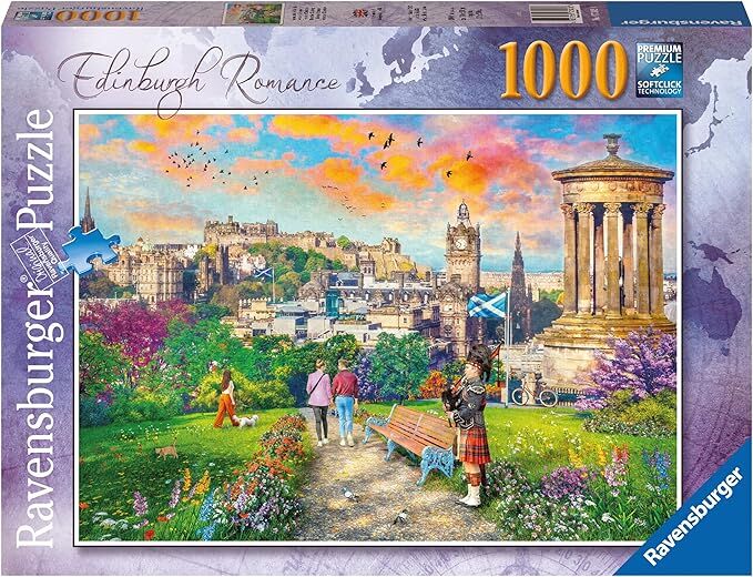 Ravensburger Puzzle 1000pc - Edinburgh Romance