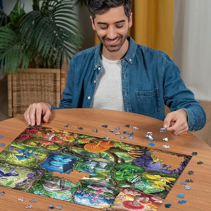 Ravensburger Puzzle 1000pc - Beautiful Mushrooms