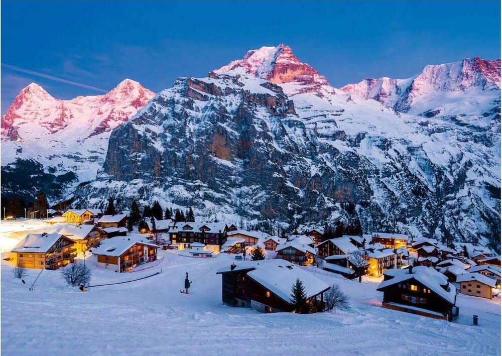 Ravensburger Puzzle 1000pc - Bernese Oberland, Murren