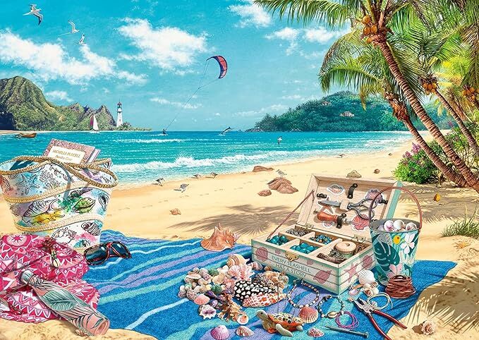 Ravensburger Puzzle 1000pc - The Shell Collector
