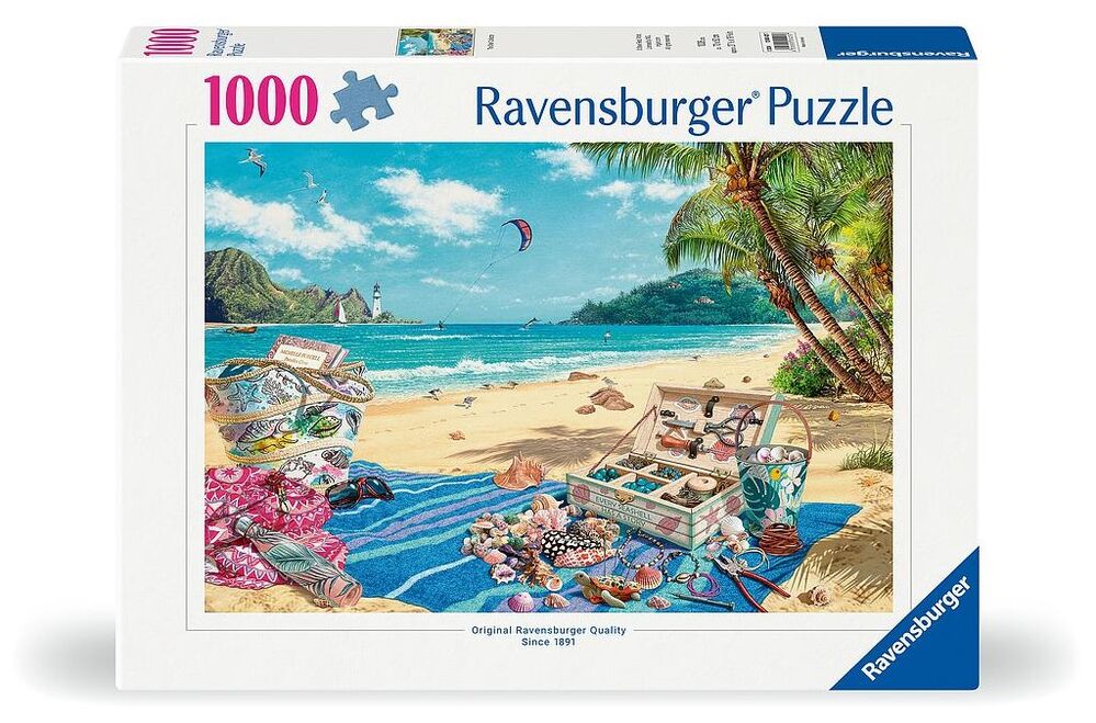 Ravensburger Puzzle 1000pc - The Shell Collector