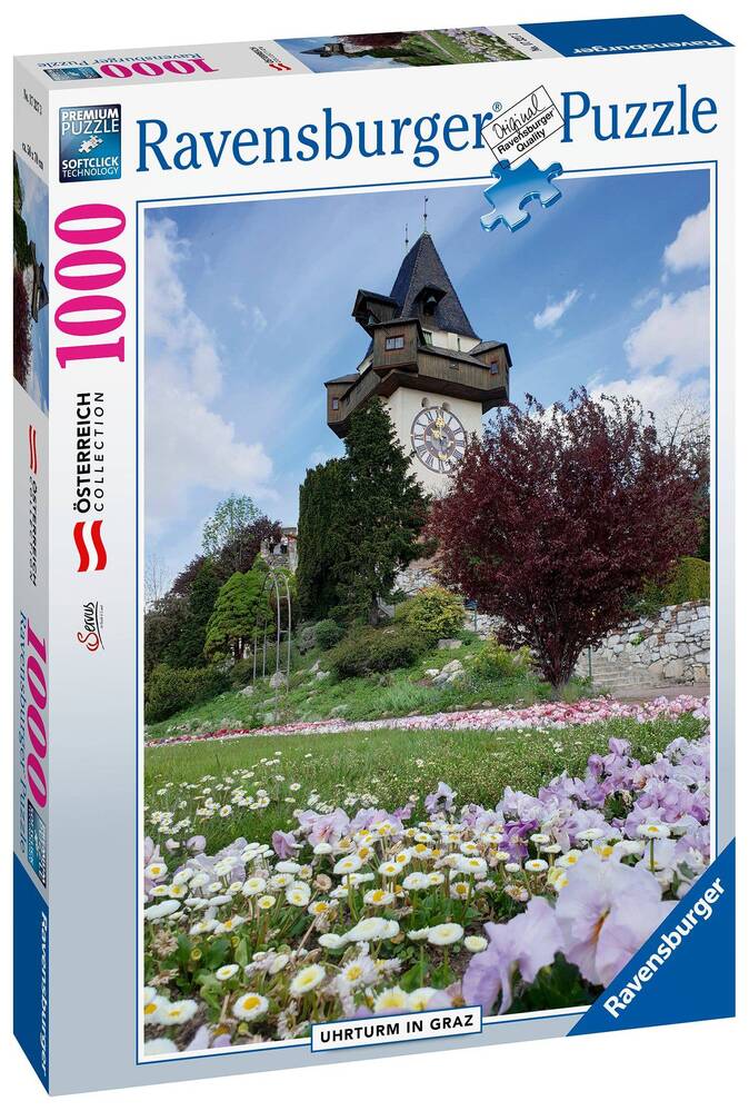 Ravensburger Puzzle 1000pc - Uhrturm In Graz