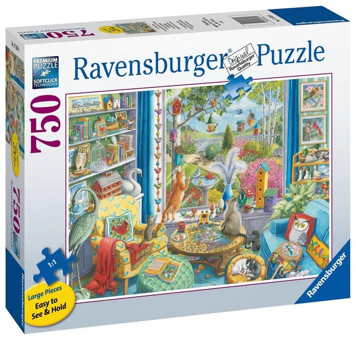Ravensburger Puzzle 750pc Large Format - The Bird Watchers