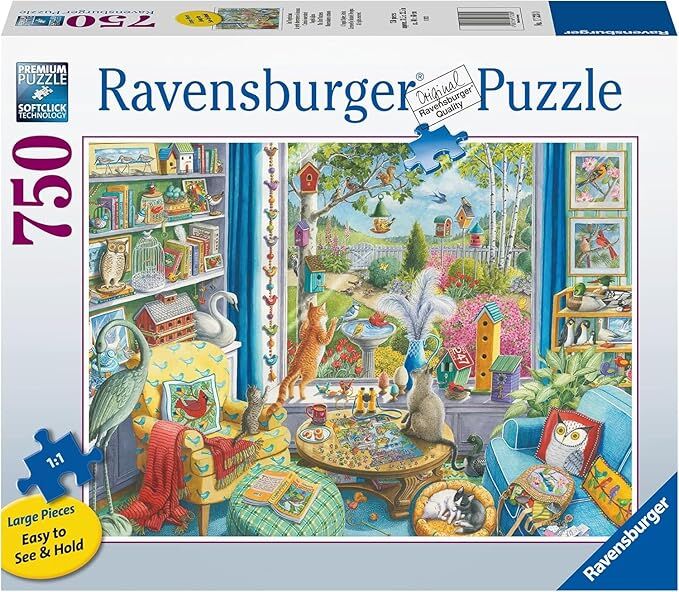 Ravensburger Puzzle 750pc Large Format - The Bird Watchers