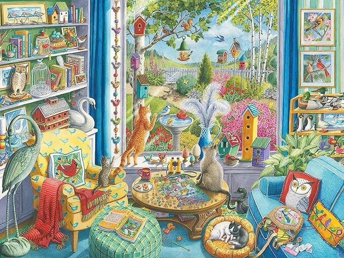 Ravensburger Puzzle 750pc Large Format - The Bird Watchers