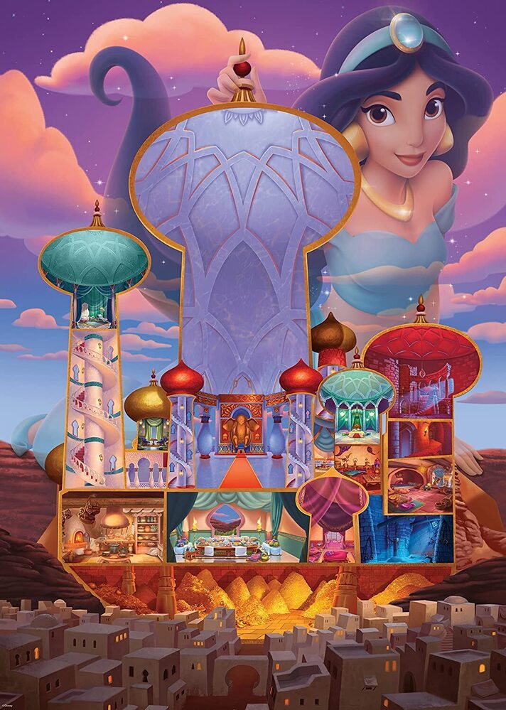 Ravensburger Puzzle 1000pc - Disney Castles - Jasmine