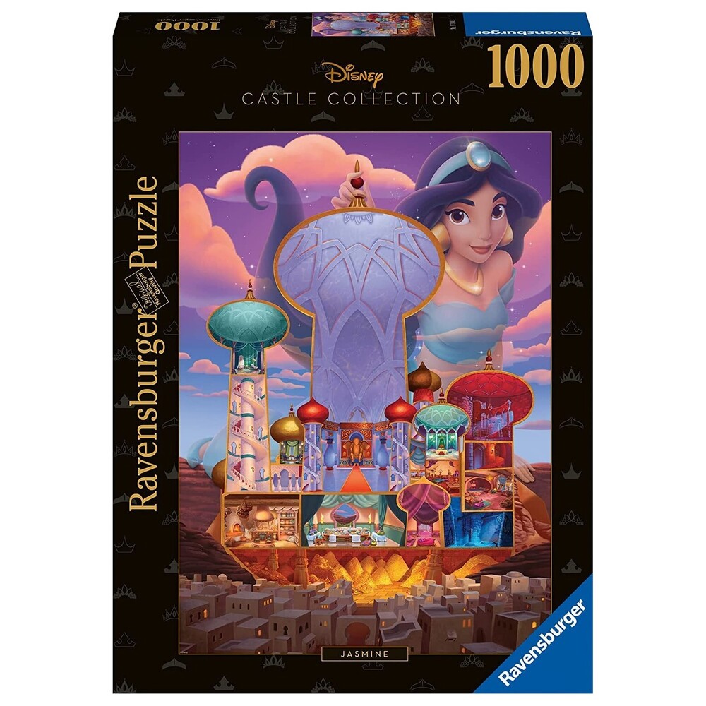 Ravensburger Puzzle 1000pc - Disney Castles - Jasmine