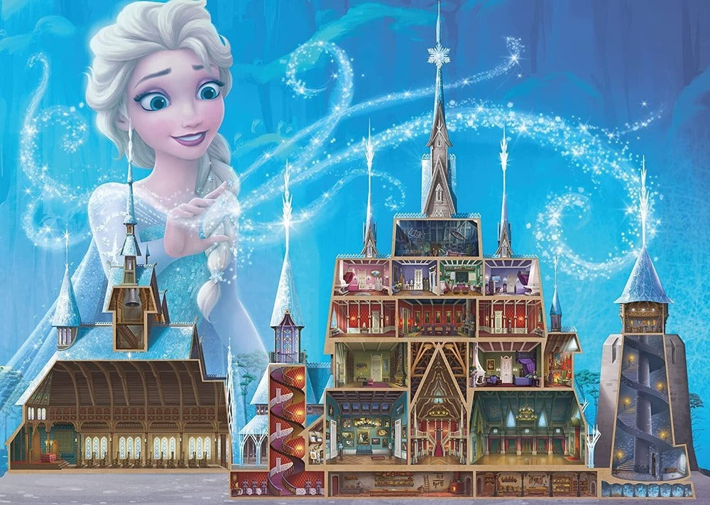 Ravensburger Puzzle 1000pc - Disney Castles - Elsa