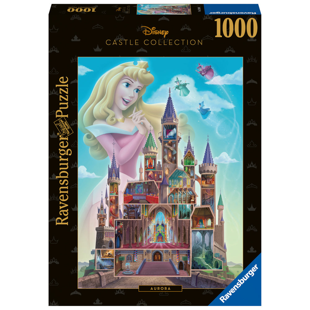 Ravensburger Puzzle 1000pc - Disney Castles - Aurora