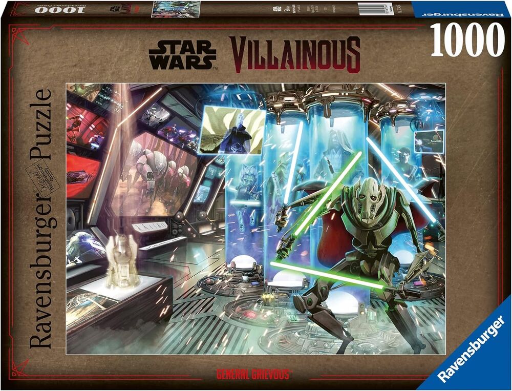 Ravensburger Puzzle 1000pc - Star Wars Villainous General Grievous