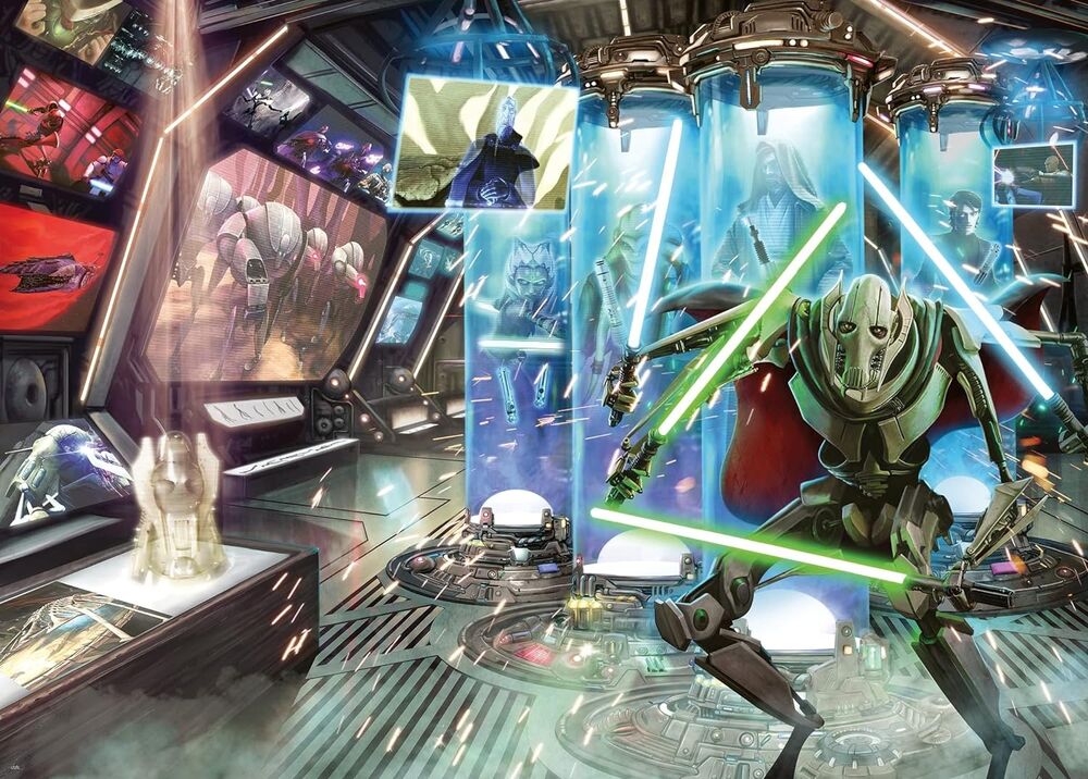 Ravensburger Puzzle 1000pc - Star Wars Villainous General Grievous