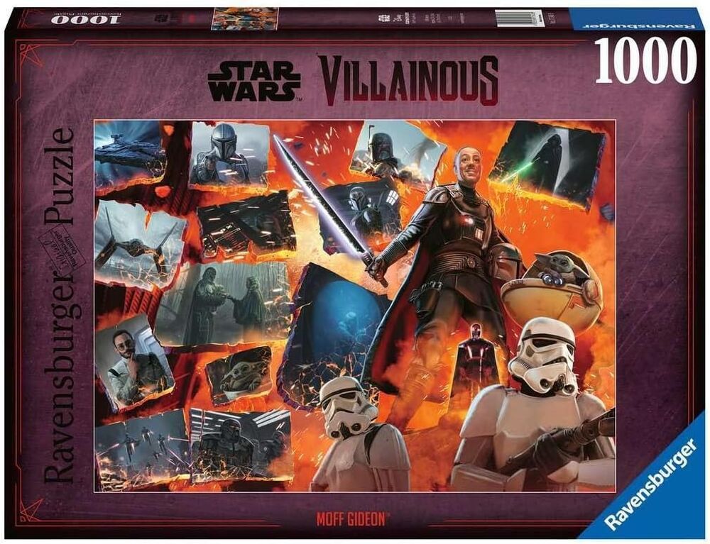 Ravensburger Puzzle 1000pc - Star Wars Villainous Moff Gideon