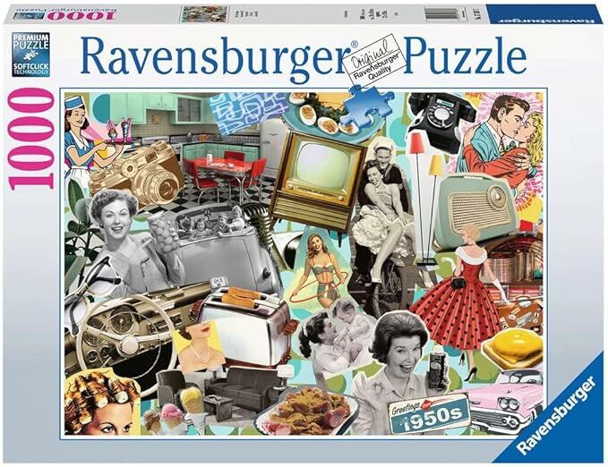 Ravensburger Puzzle 1000pc - The 50s