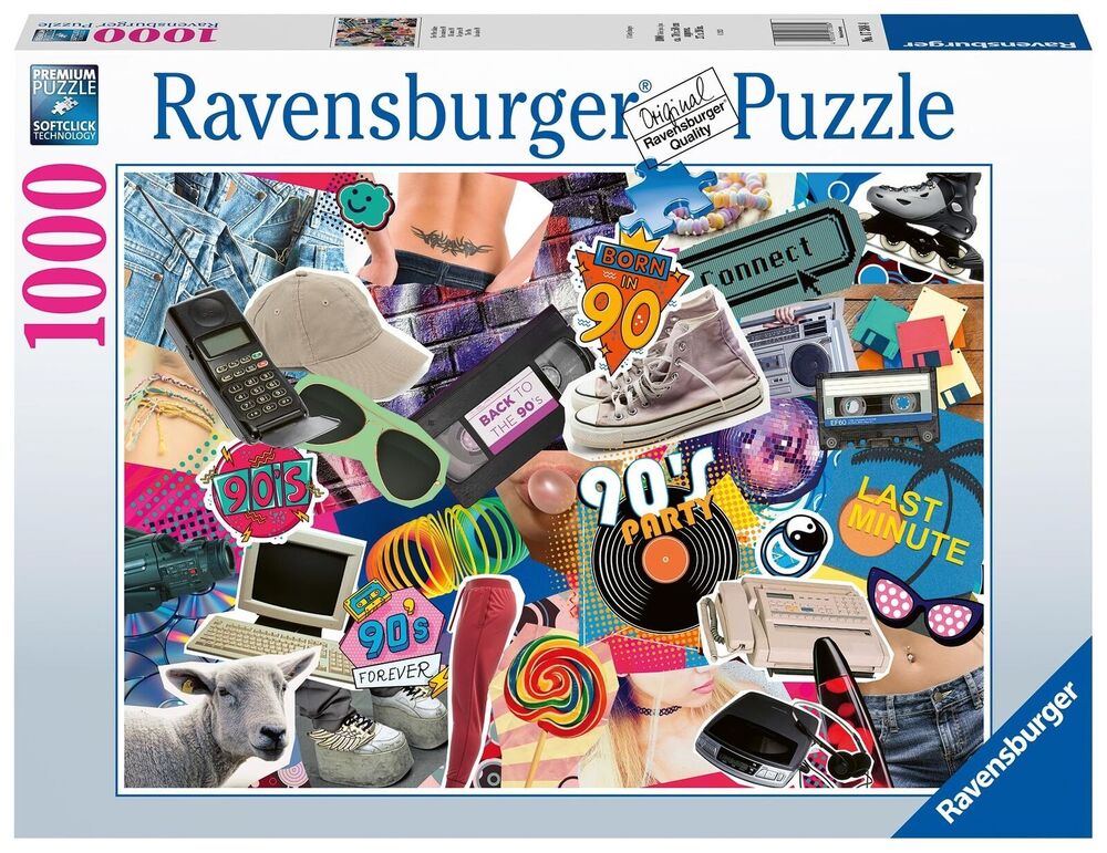 Ravensburger Puzzle 1000pc - The 90s