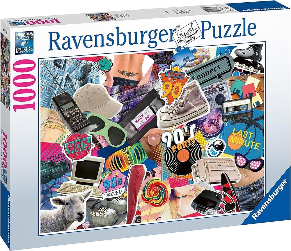 Ravensburger Puzzle 1000pc - The 90s