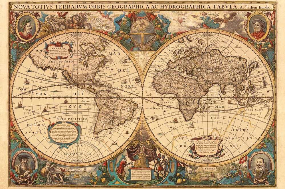 Ravensburger Puzzle 5000pc - Historical World Map