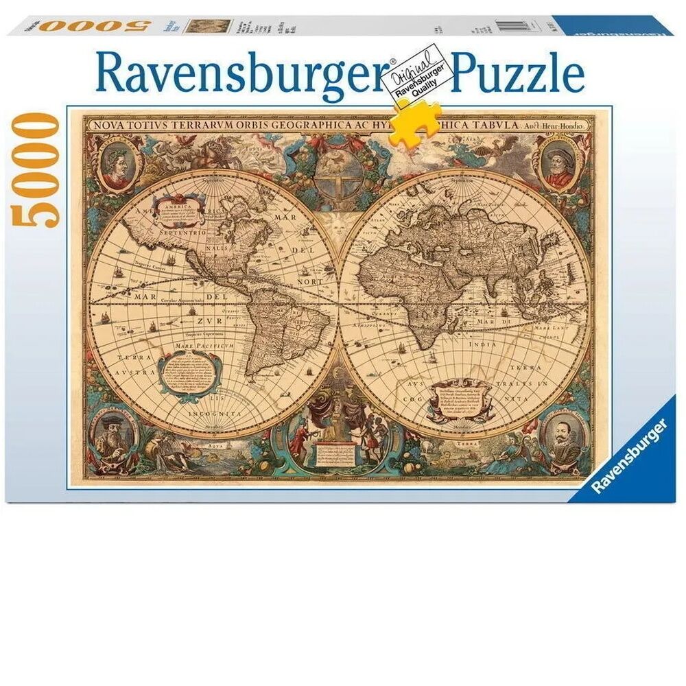 Ravensburger Puzzle 5000pc - Historical World Map