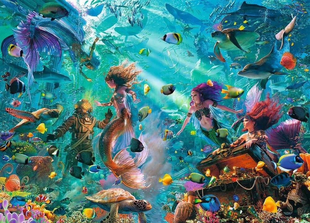 Ravensburger Puzzle 9000pc - Kingdom Underwater