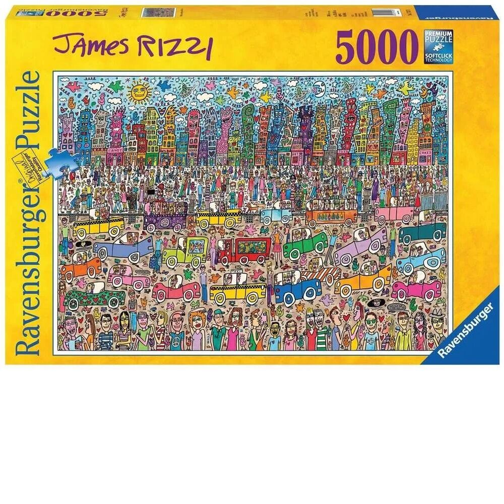 Ravensburger Puzzle 5000pc - James Rizzi: Skyline