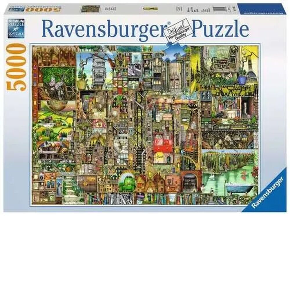 Ravensburger Puzzle 5000pc - Colin Thompson Bizarre Town